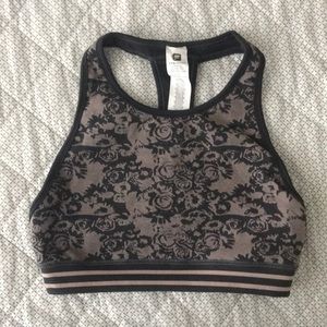 Fabletics brynn bra in floral jacquard